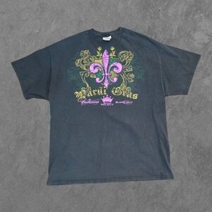 Vintage Y2K Budweiser Select Mardi Gras Shirt Mens XL New Orleans